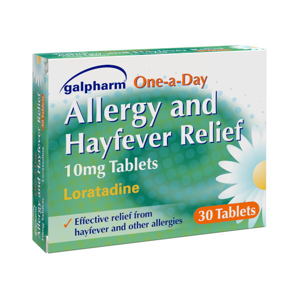 Galpharm Hayfever and Allergy Loratadine 30s (3pc each)