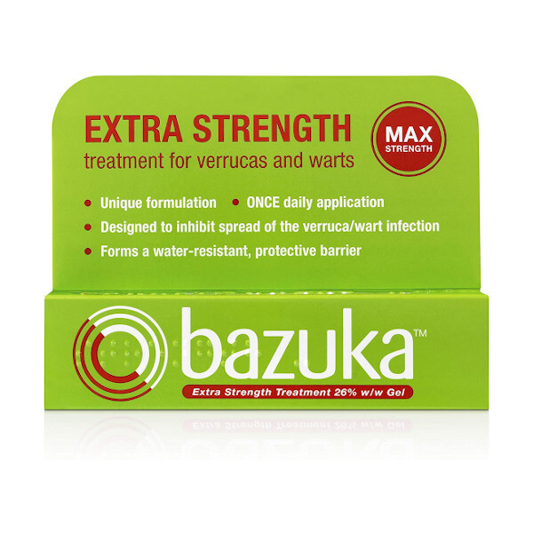 Bazuka Veruca and Warts Treatment Gel 6g