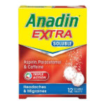 Anadin Extra Soluble 12s